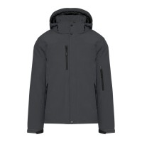 PARKA SOFTSHELL ACOLCHOADA C/ CAPUZ TITÂNIO K650